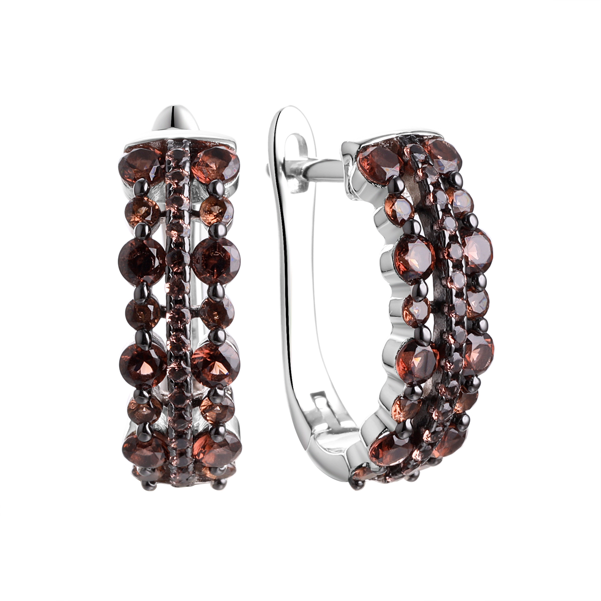 Серьги Brown