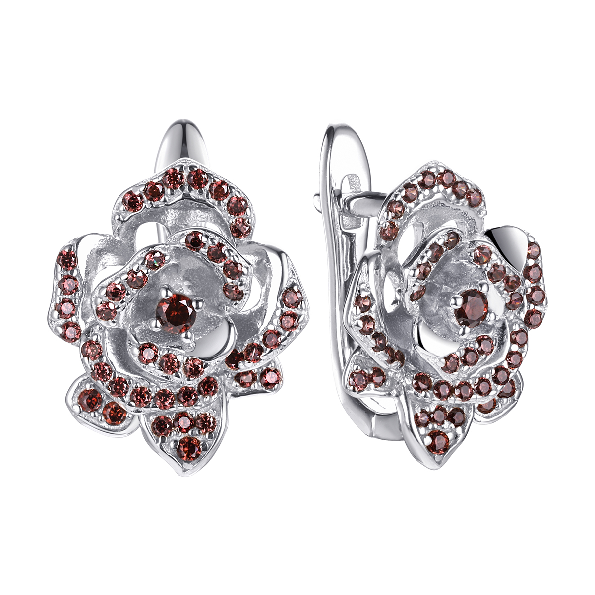 Серьги Flower