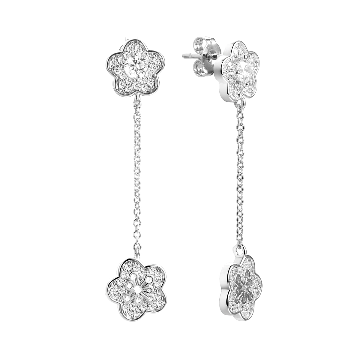 Серьги Flower