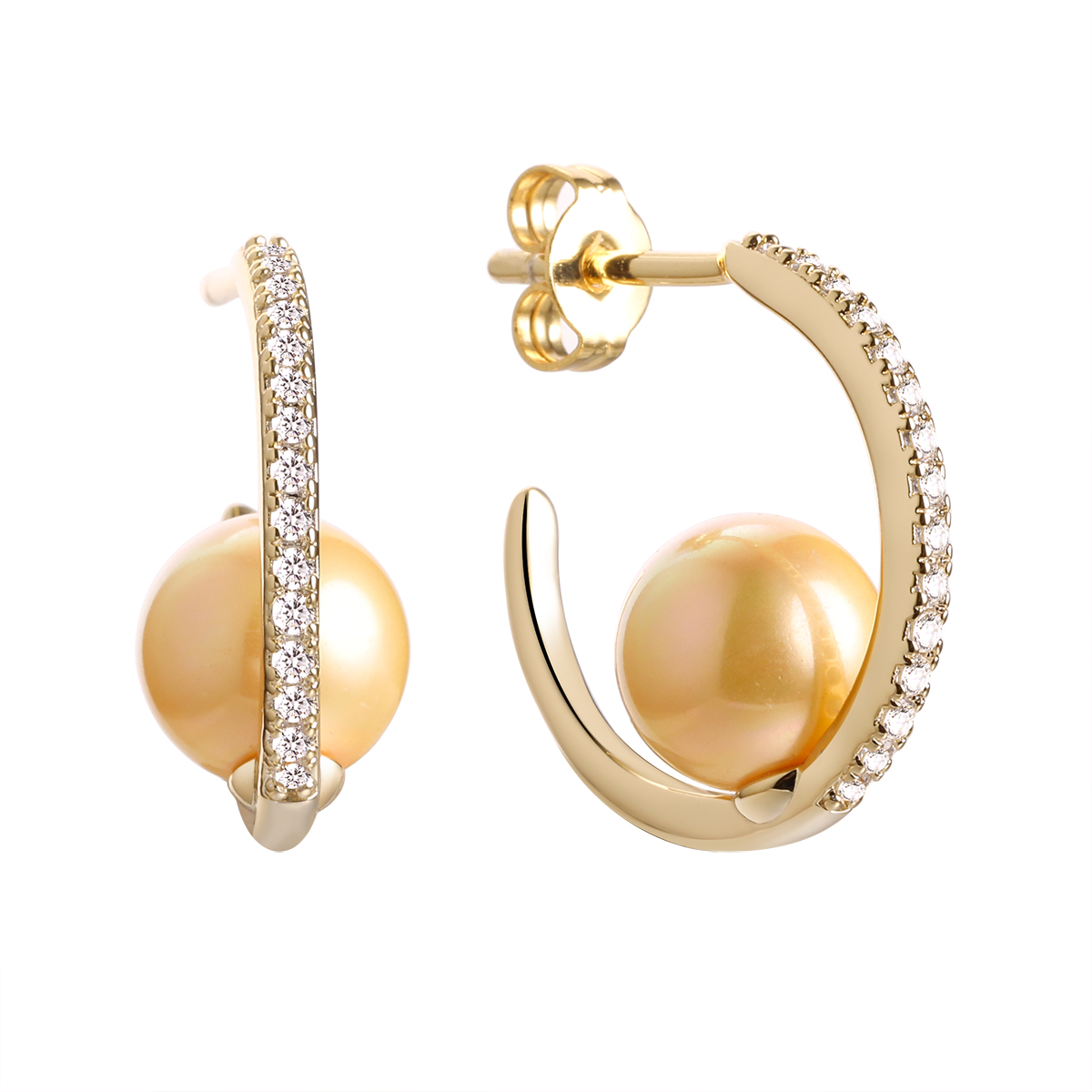 Серьги Golden Pearl