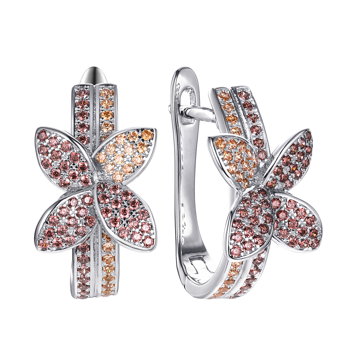 Серьги Flower
