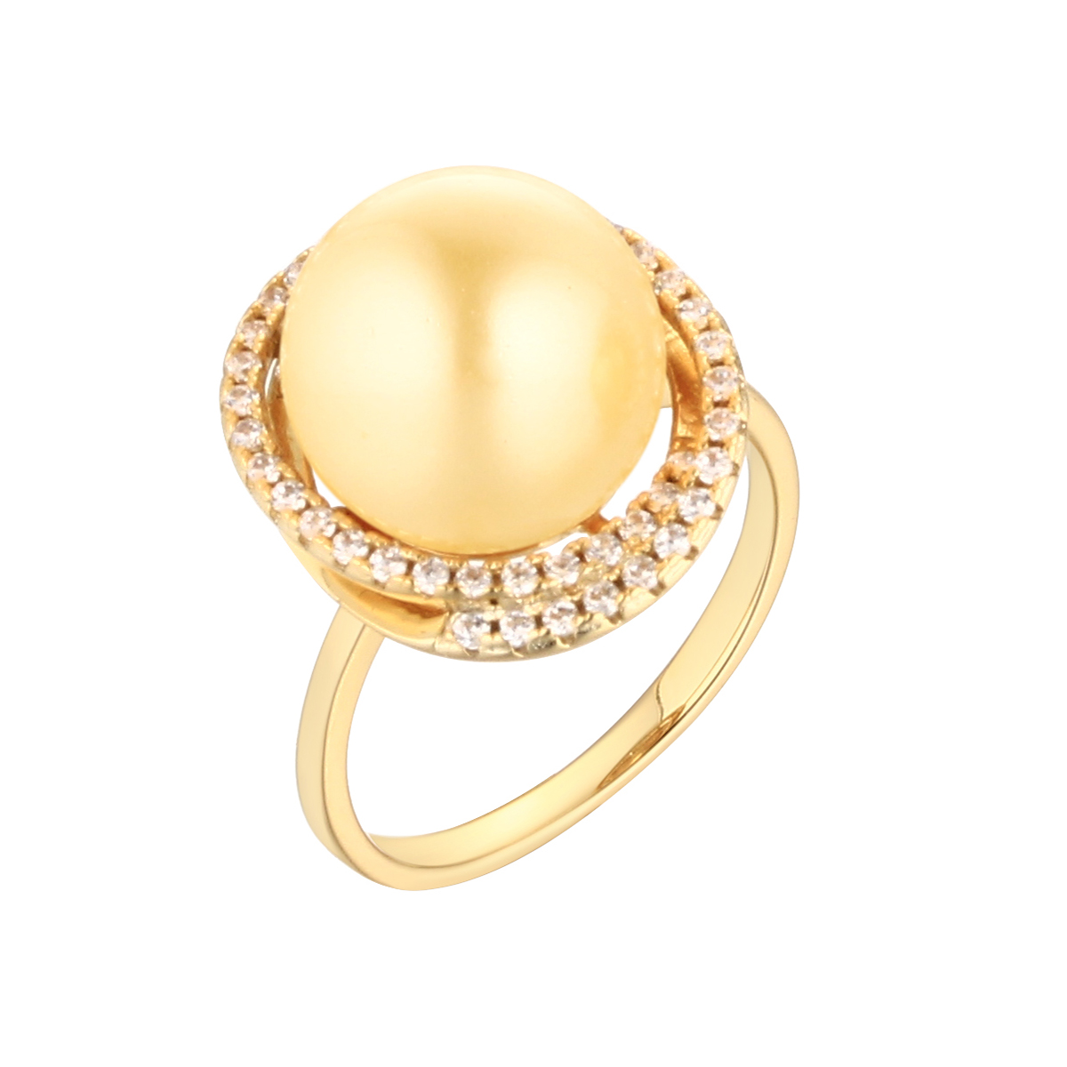 Кольцо Golden Pearl